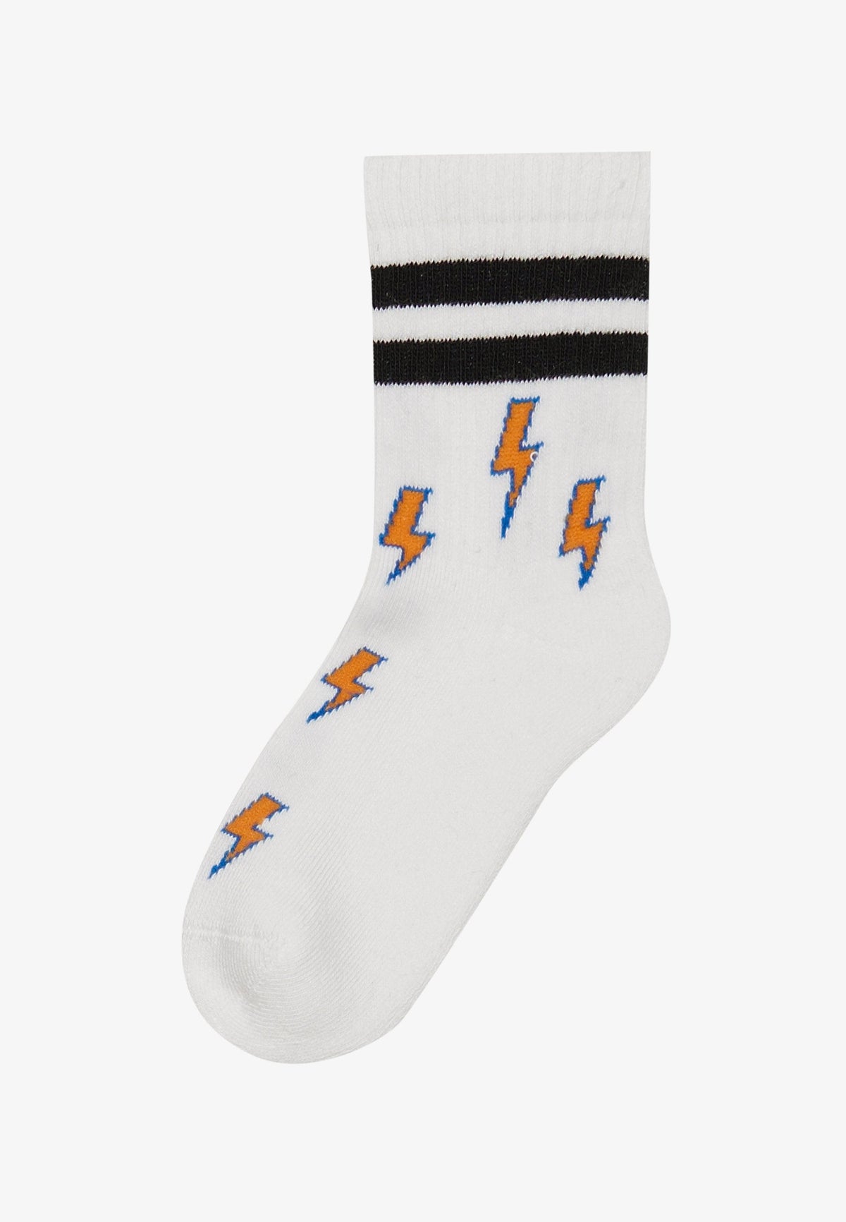 UNISEX 7 PACK - Socks - Orange/black/blue