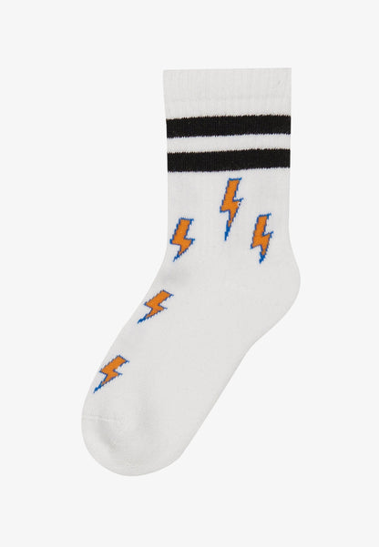 UNISEX 7 PACK - Socks - Orange/black/blue