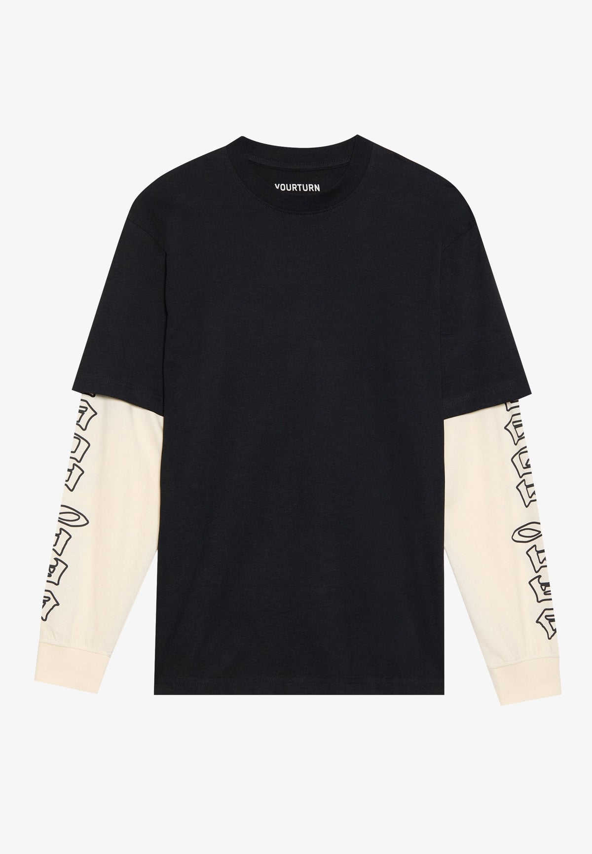 YOURTURN UNISEX - Long Sleeved Top - Asphalt