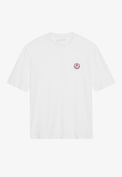 YOURTURN UNISEX - Basic T-shirt - Black/red