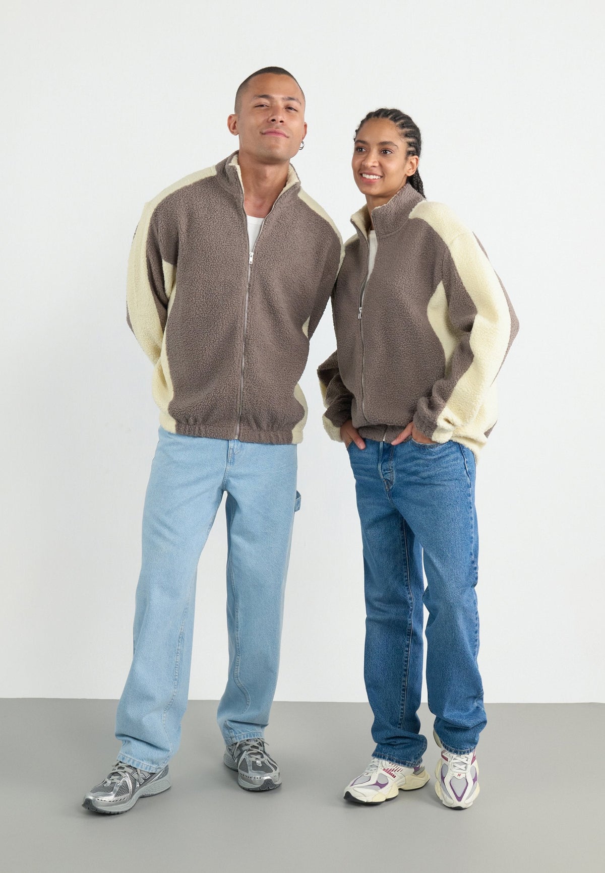 YOURTURN UNISEX - Fleece Jacket - Tan