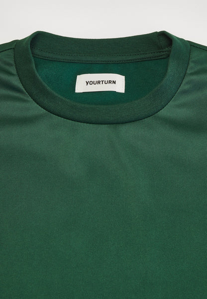 YOURTURN Unisex - Long Sleeved Top - Dark Green