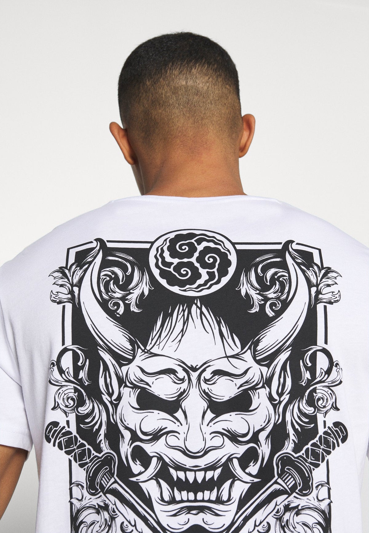 YOURTURN Print T-Shirt - White