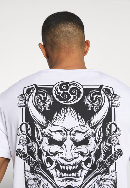 YOURTURN Print T-Shirt - White