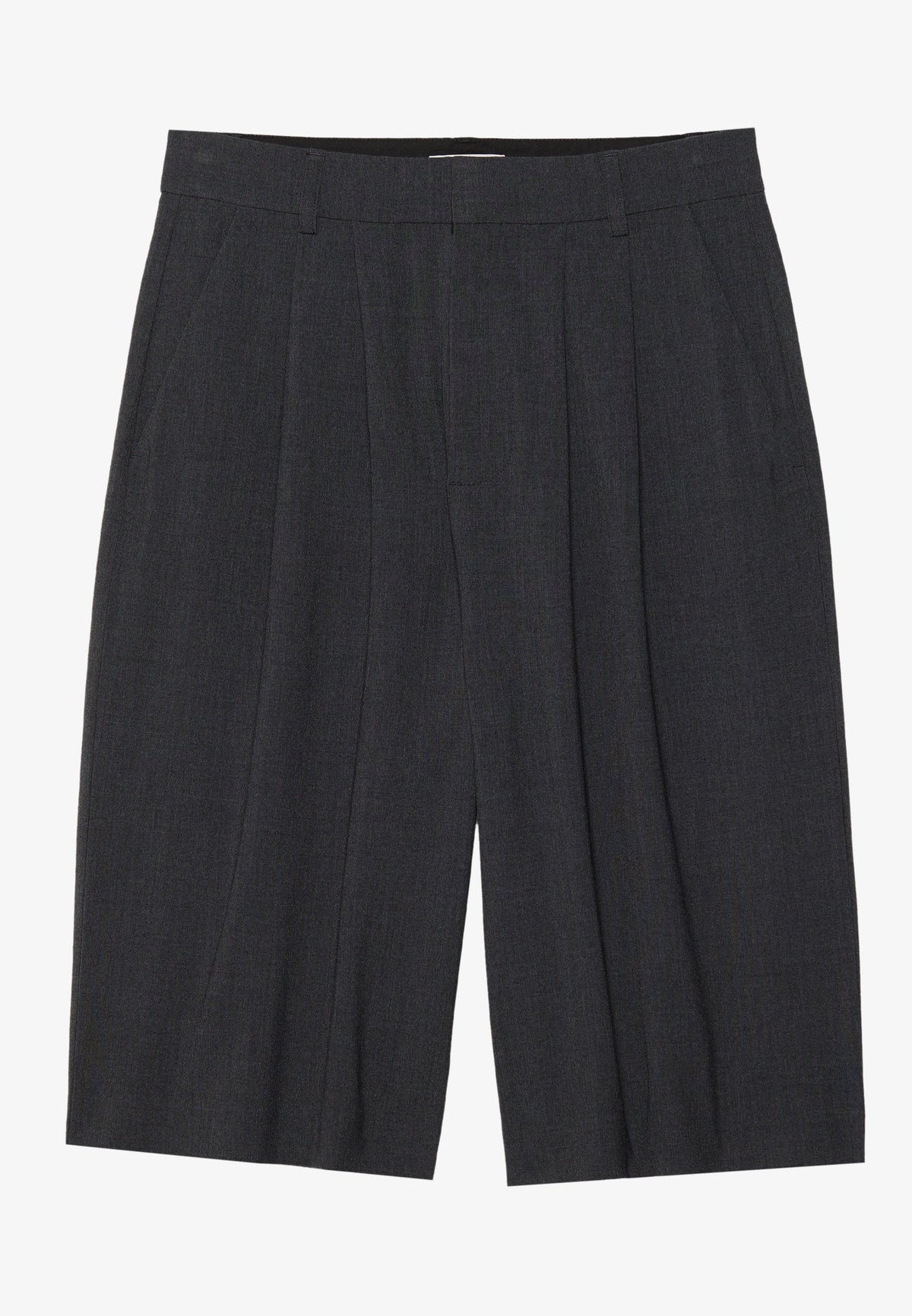 YOURTURN BAGGY TAILORED SHORTS UNISEX - Shorts - Dark Grey