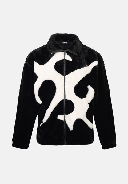 YOURTURN UNISEX - Winter Jacket - Black /white