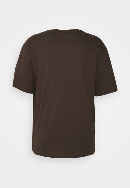 YOURTURN Graphic Tee Unisex - Print T-Shirt - Brown