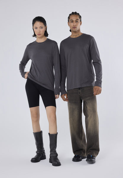 YOURTURN UNISEX 2 PACK - Long Sleeved Top - Black/dark Grey