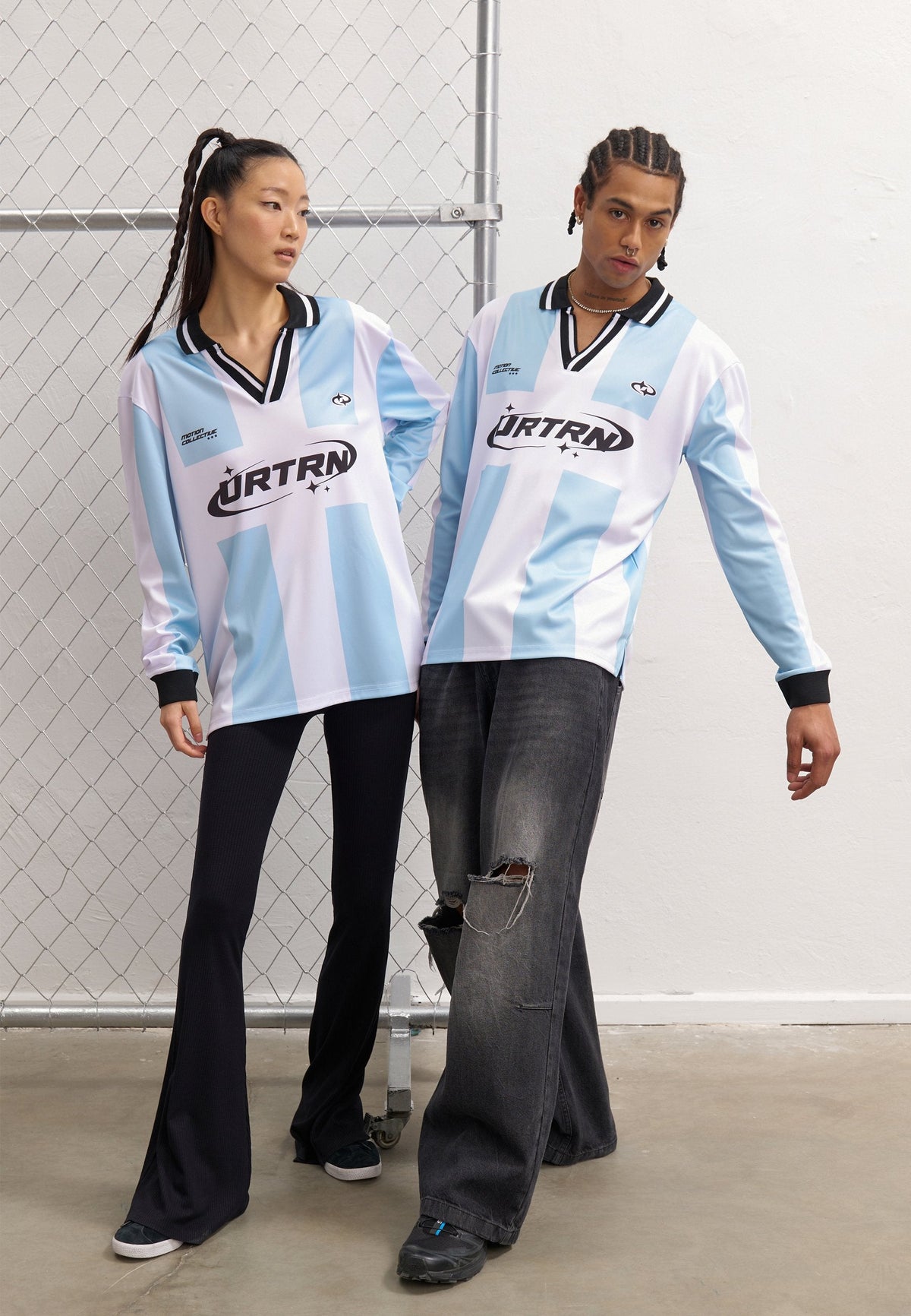 YOURTURN UNISEX - Long Sleeved Top - Light Blue