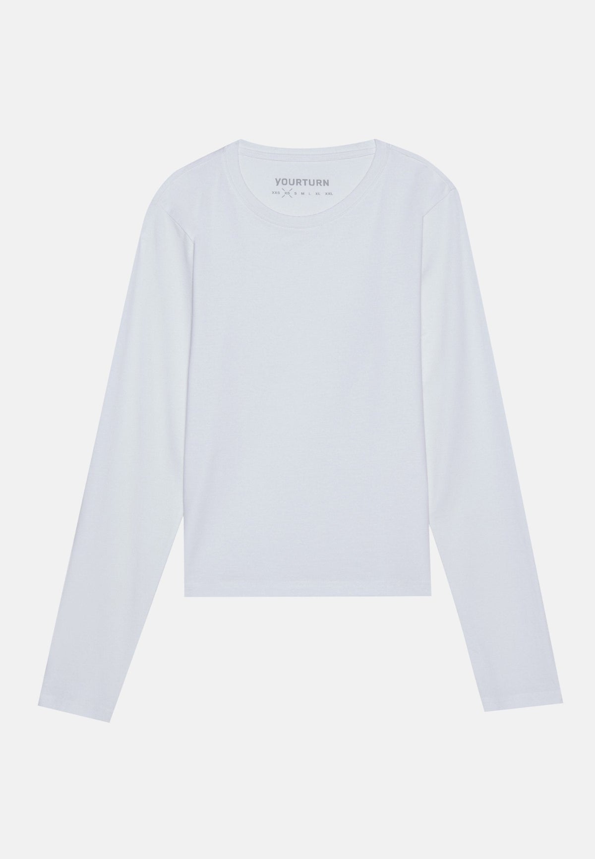 YOURTURN 2 PACK UNISEX - Long Sleeved Top - White/dark Brown