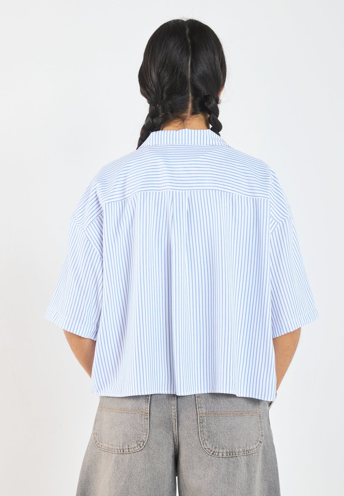 YOURTURN UNISEX - Shirt - White/blue