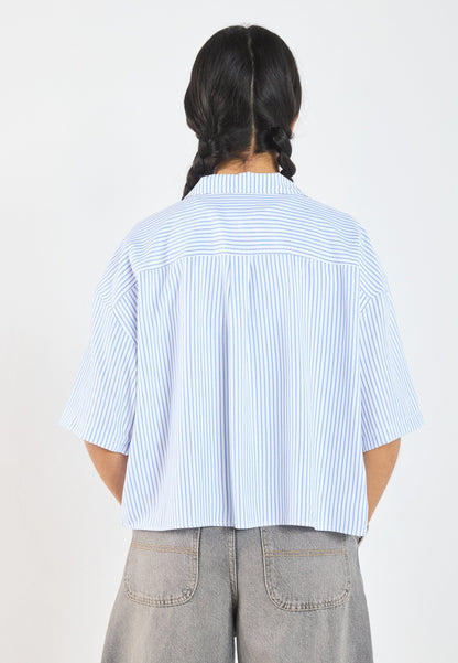 YOURTURN UNISEX - Shirt - White/blue