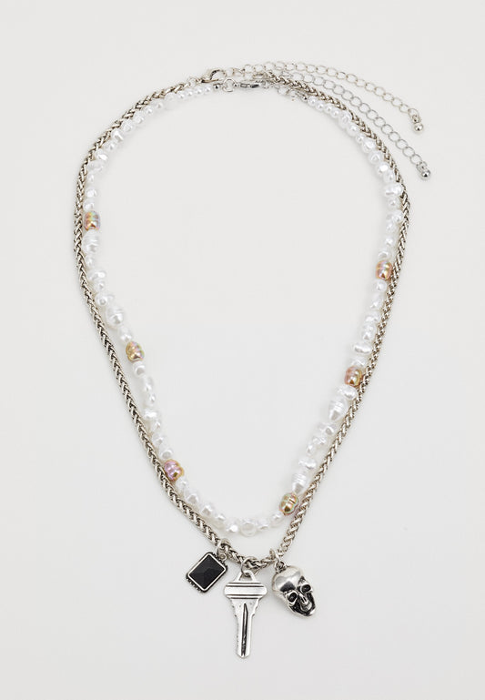 YOURTURN SET - Necklace - Silver-coloured