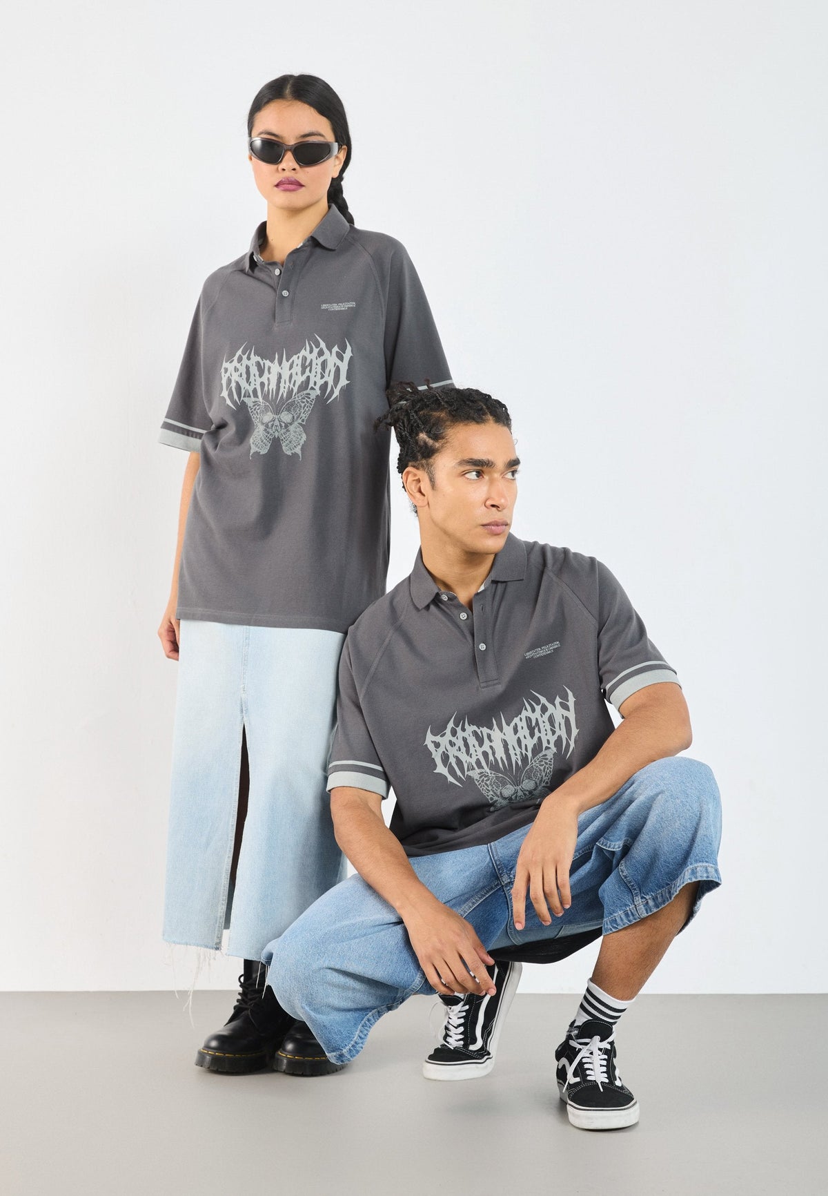 YOURTURN UNISEX - Polo Shirt - Forged Iron