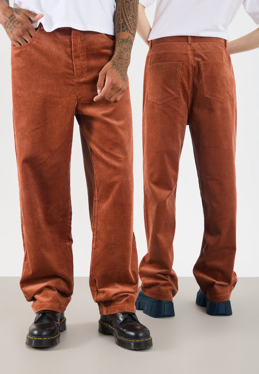 YOURTURN UNISEX - Trousers - Rust