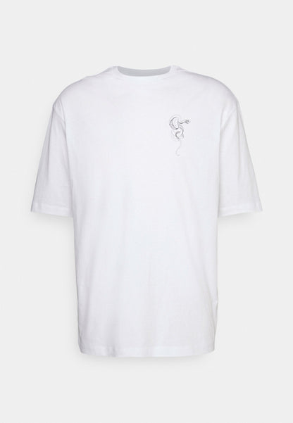 YOURTURN Unisex - Print T-Shirt - White
