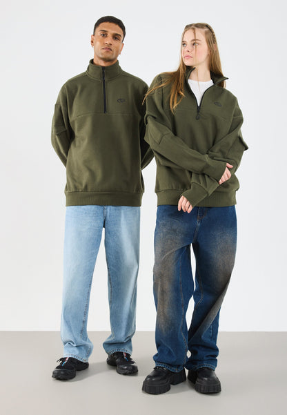 YOURTURN CARGO - Sweatshirt - Dark Green
