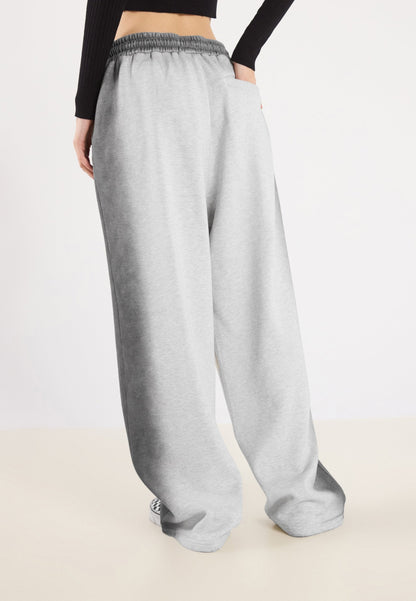 YOURTURN UNISEX - Tracksuit Bottoms - Light Grey