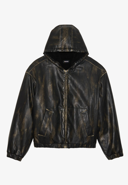 YOURTURN UNISEX - Faux Leather Jacket