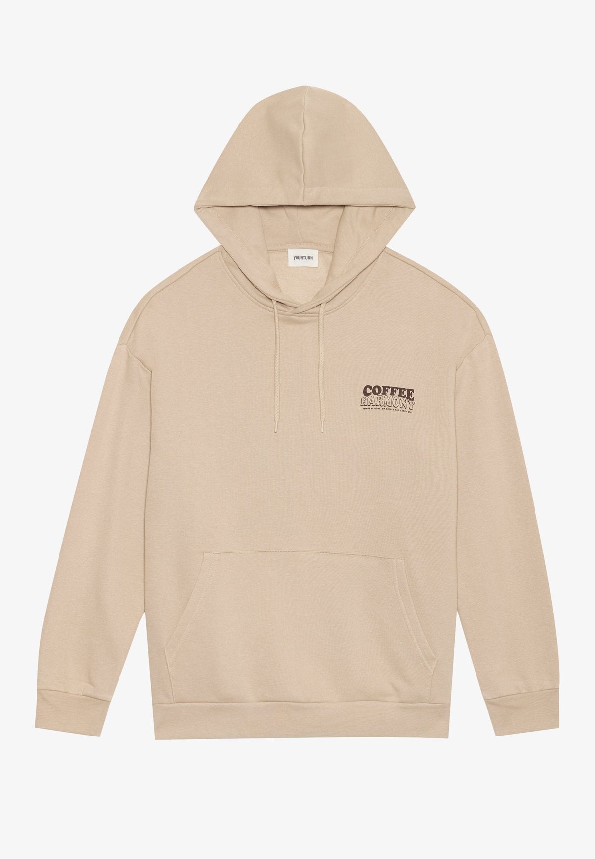 YOURTURN UNISEX - Hoodie - Brown