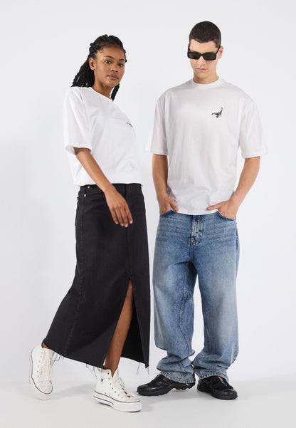 YOURTURN UNISEX 2 PACK - Print T-shirt - True Black/bright White