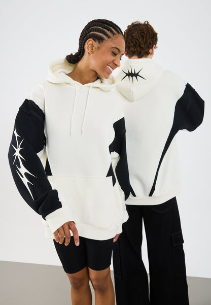 YOURTURN UNISEX - Hoodie - White
