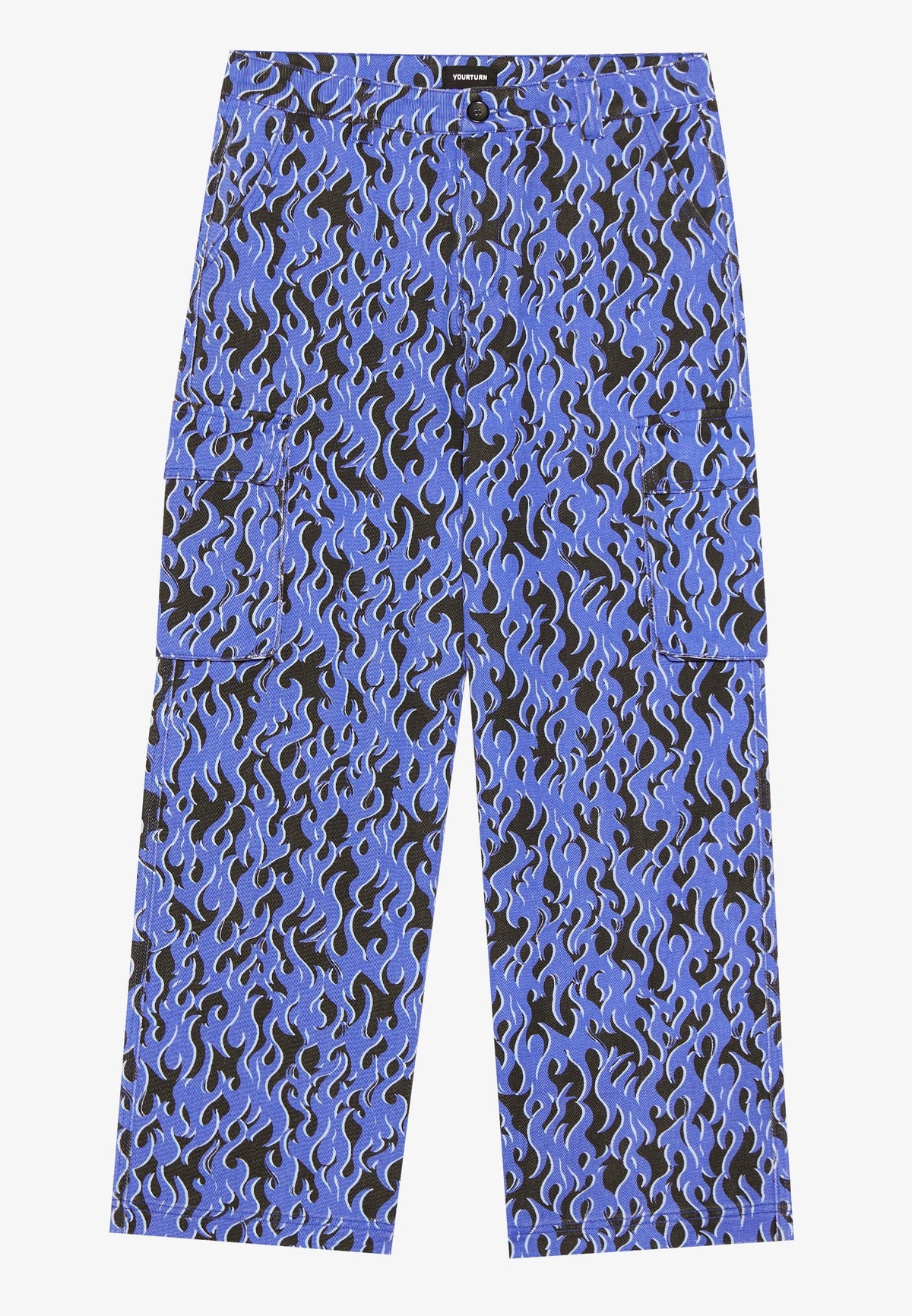 YOURTURN UNISEX - Cargo Trousers - Blue