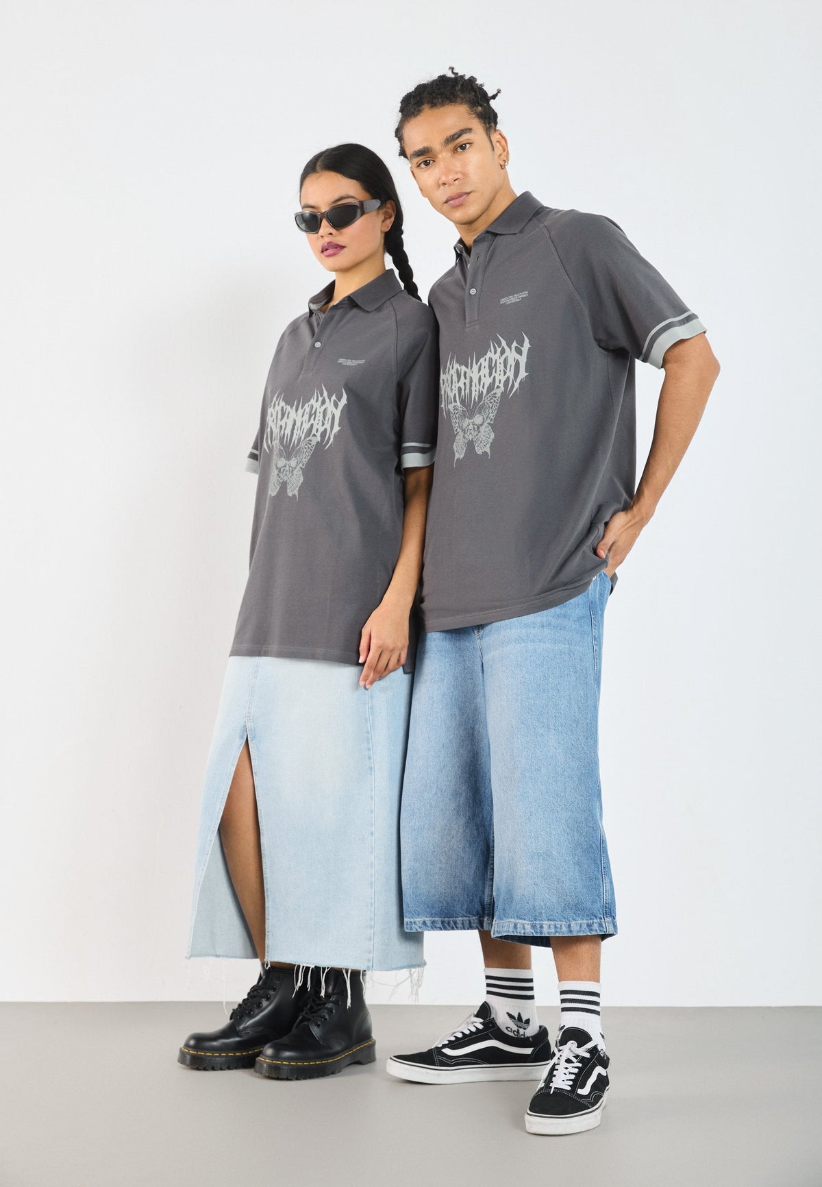 YOURTURN UNISEX - Polo Shirt - Forged Iron