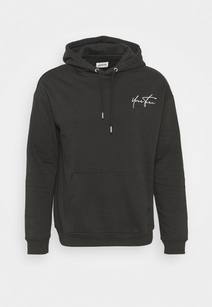 YOURTURN Bold Script Hoodie Unisex - Sweatshirt - Black