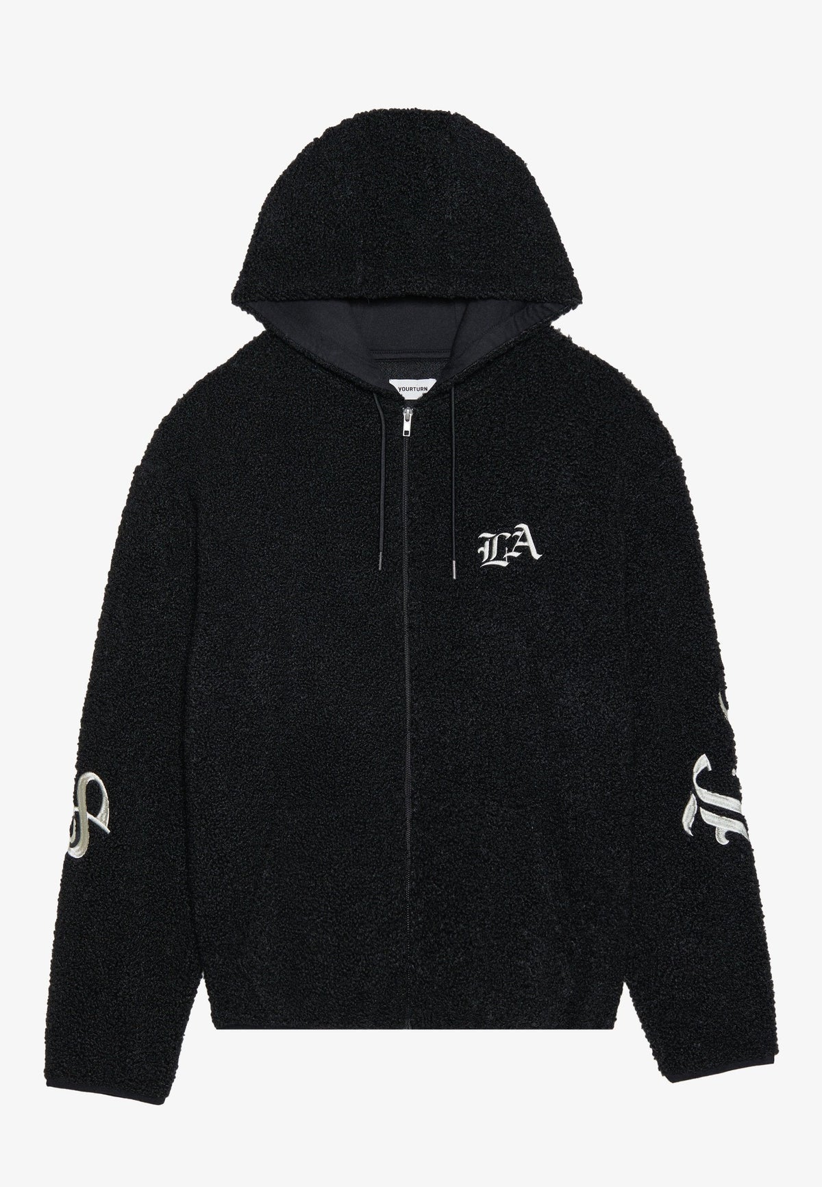 YOURTURN TEDDY JACKET UNISEX - Fleece Jacket - Black