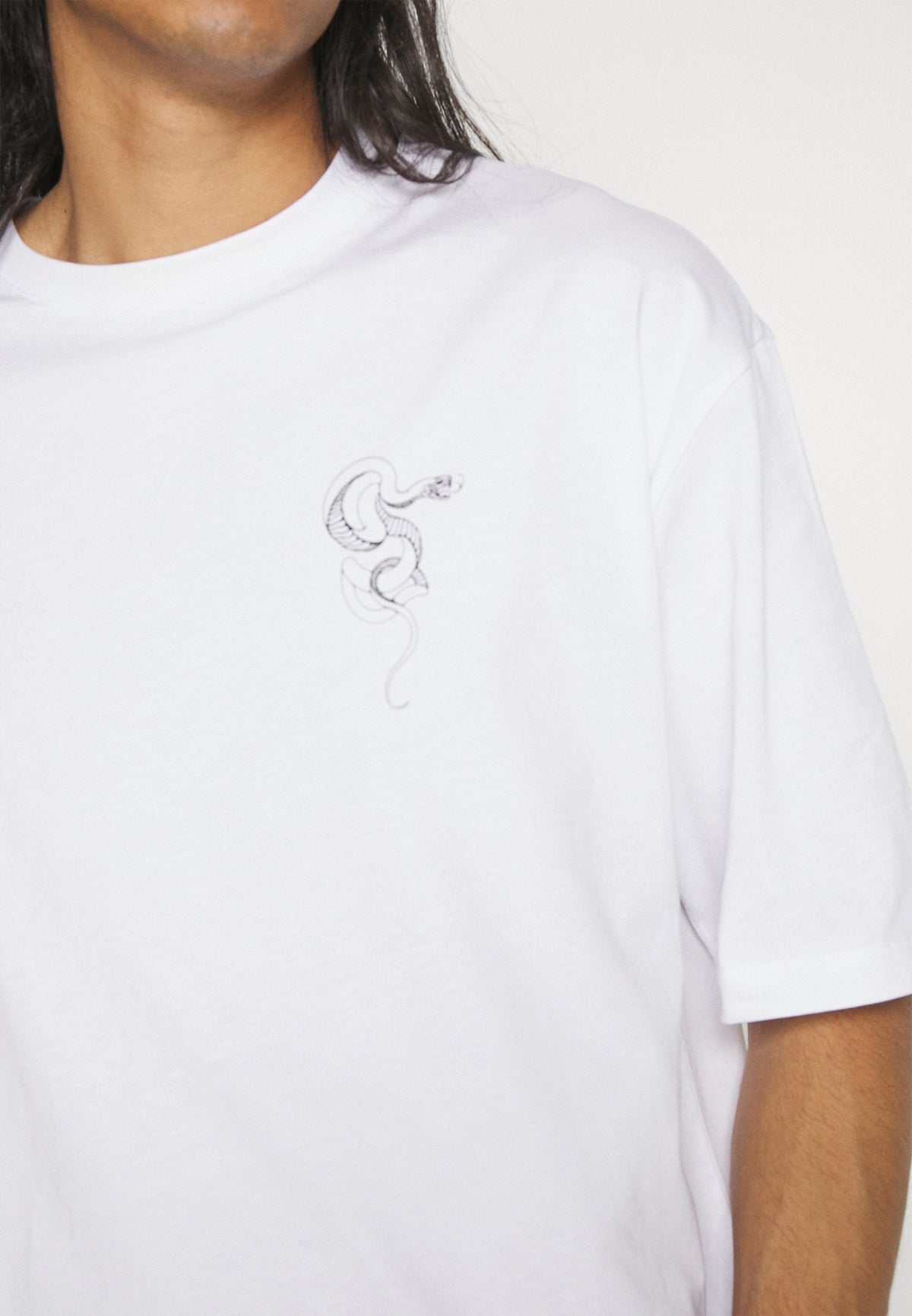 YOURTURN Unisex - Print T-Shirt - White