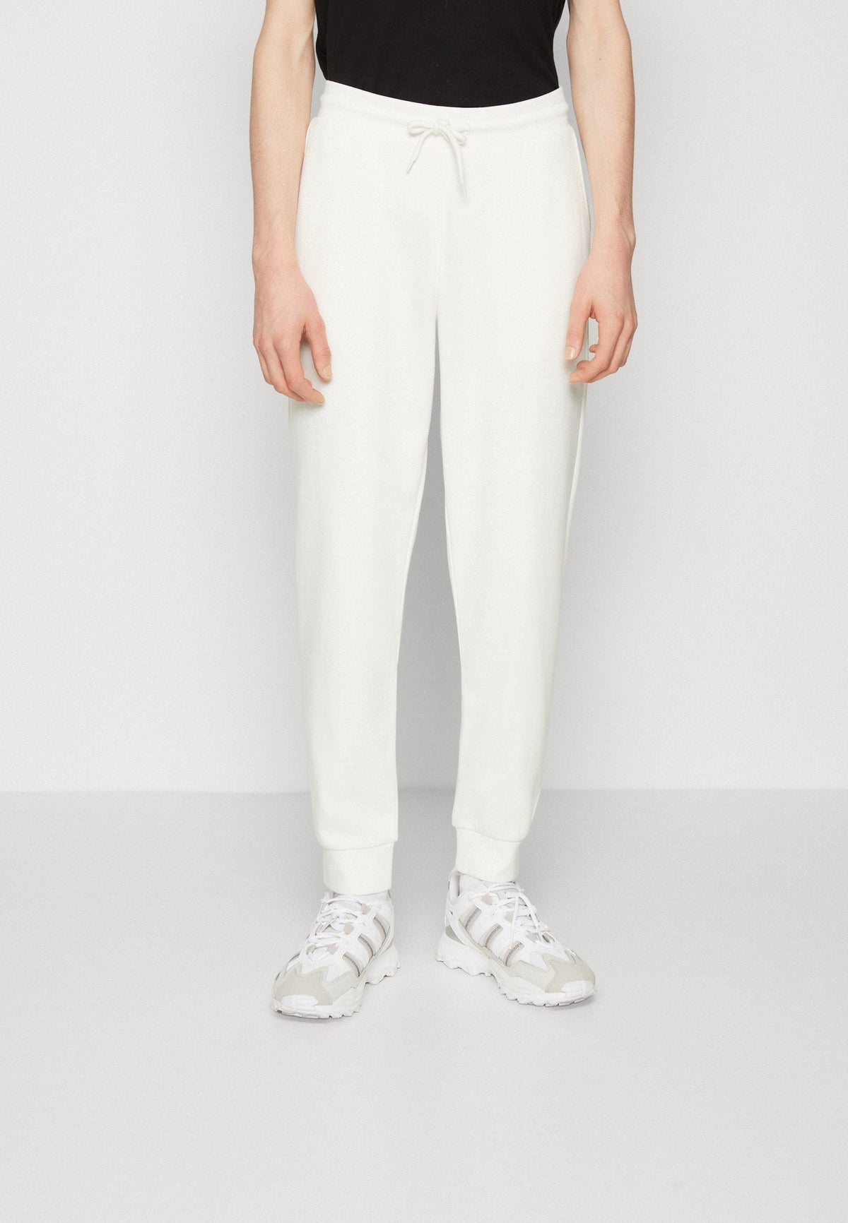 YOURTURN Unisex 2 Pack- Tracksuit Bottoms - Brown/Off-White