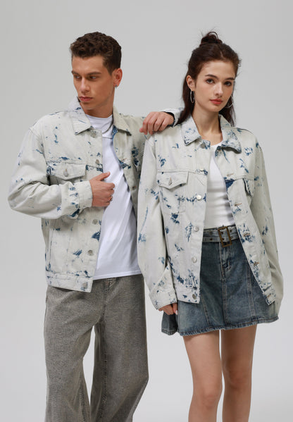 YOURTURN UNISEX - Denim Jacket - Rinsed