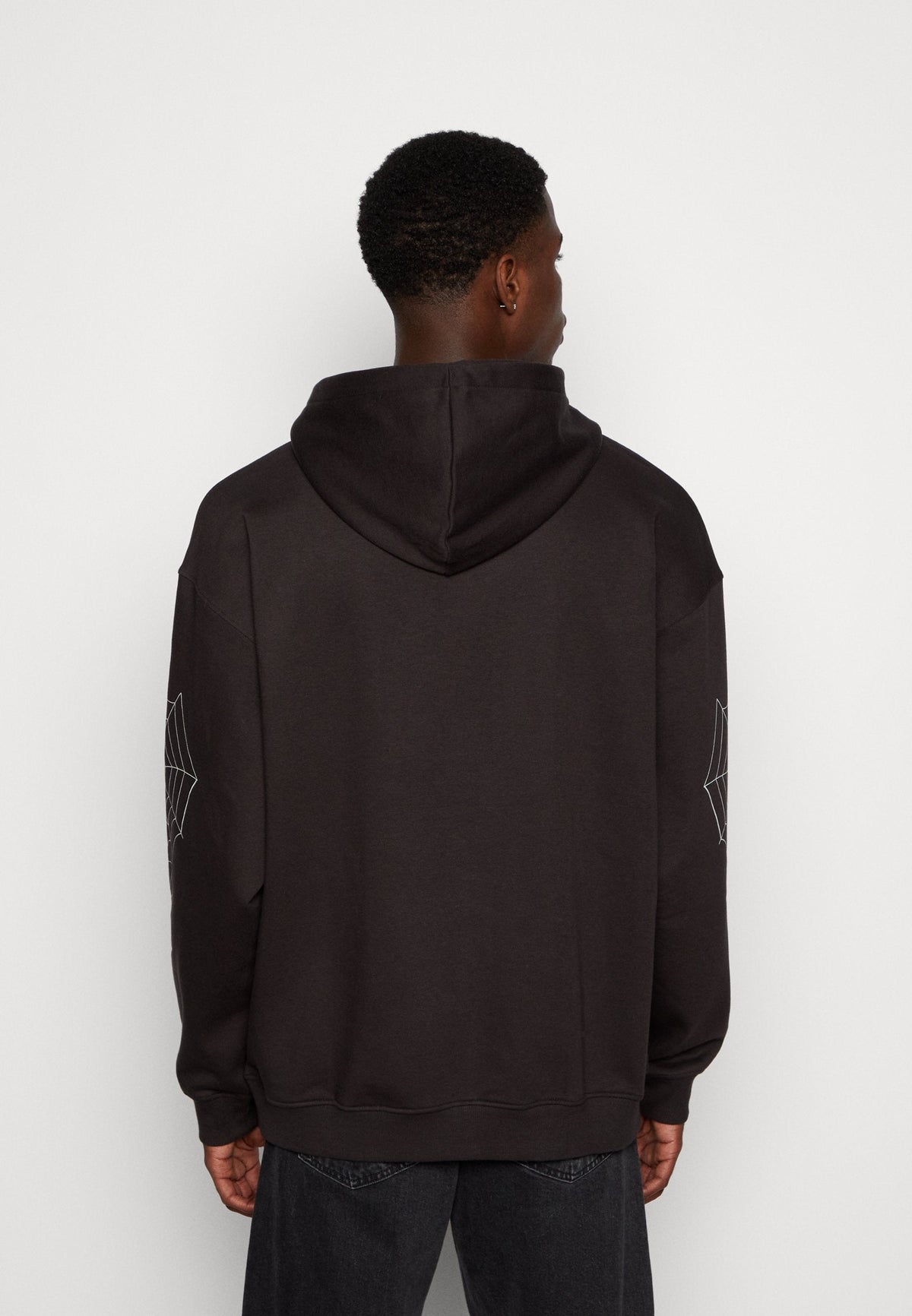 YOURTURN Spiderweb Unisex - Hoodie - Black