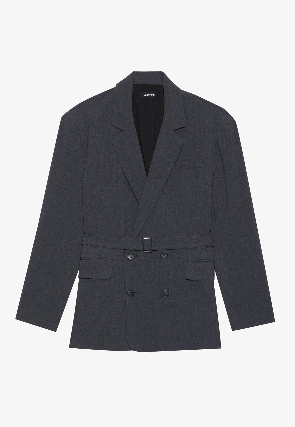 YOURTURN UNISEX - Blazer Jacket - Dark Grey