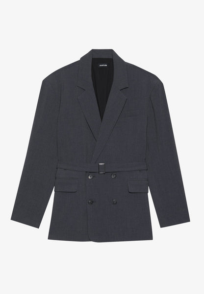 YOURTURN UNISEX - Blazer Jacket - Dark Grey