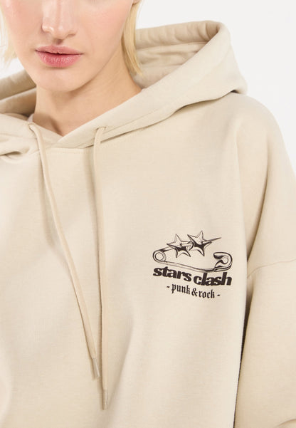 YOURTURN UNISEX - Hoodie - Oatmeal