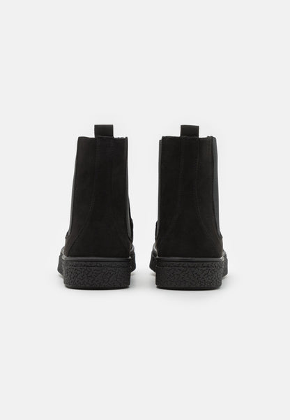YOURTURN Unisex - Classic Ankle Boots - Black
