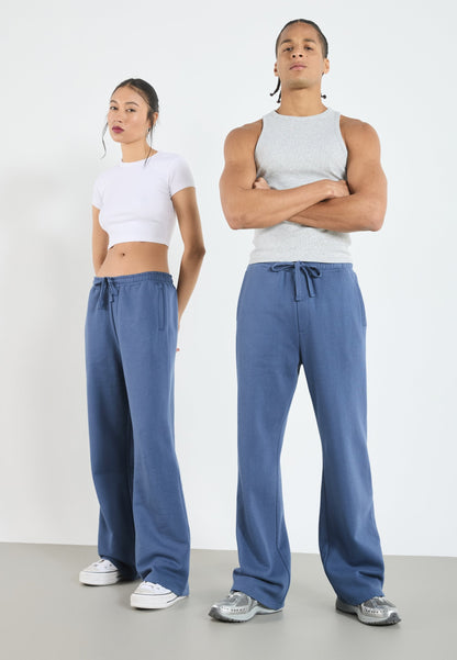 YOURTURN UNISEX - Tracksuit Bottoms - Blue
