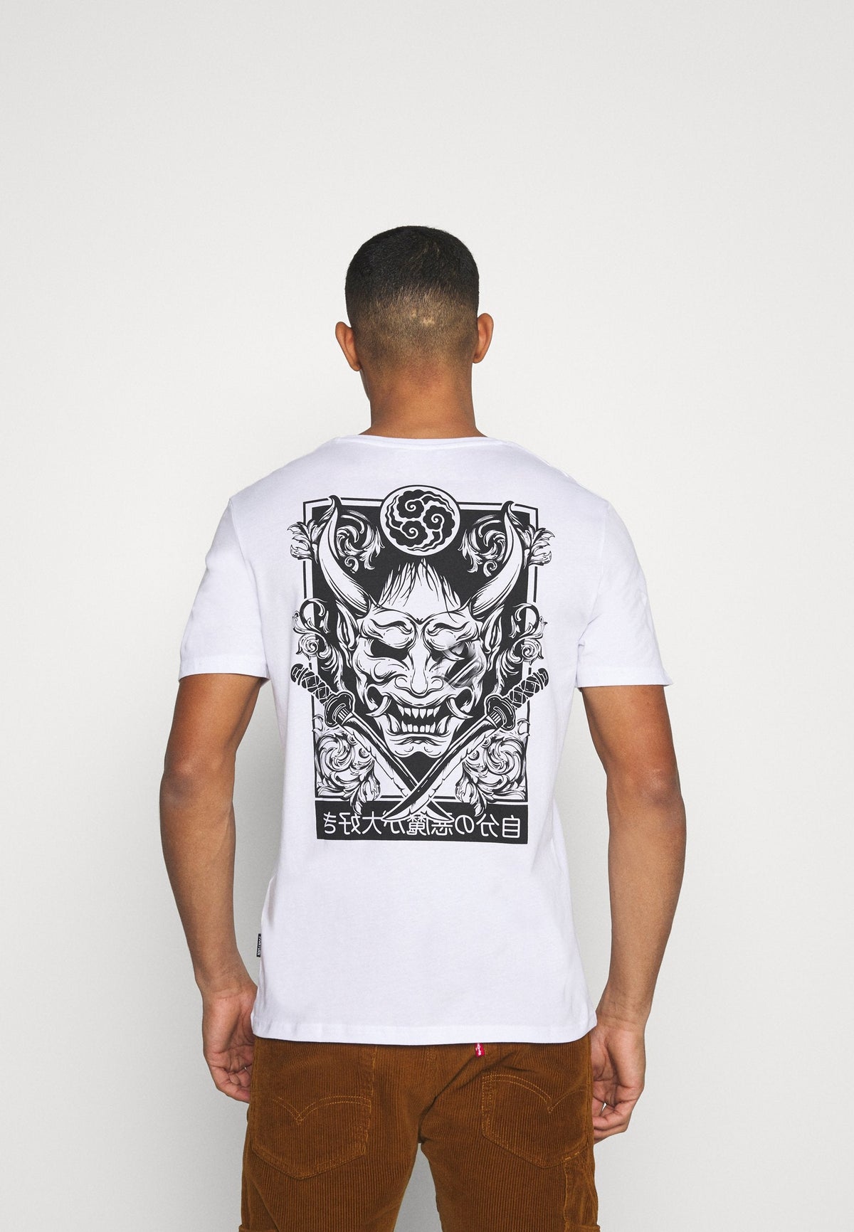 YOURTURN Print T-Shirt - White