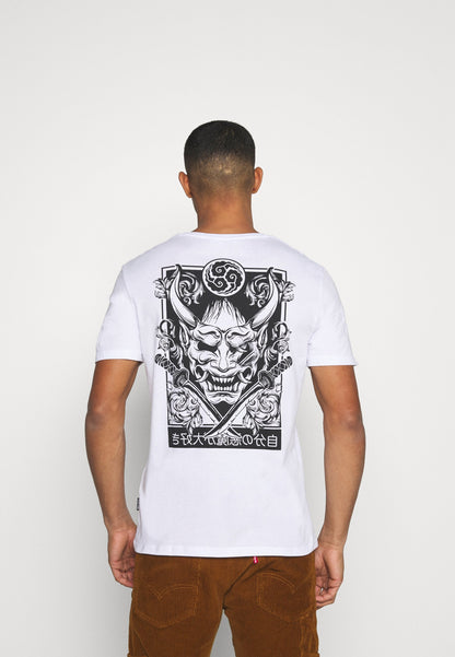 YOURTURN Print T-Shirt - White