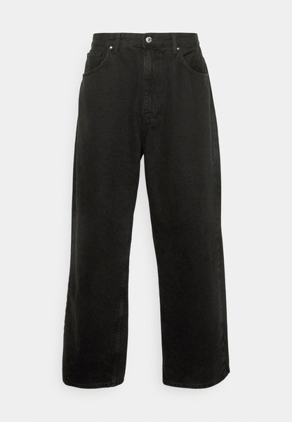 YOURTURN Baggy Jeans Unisex - Relaxed Fit Jeans - Black Denim