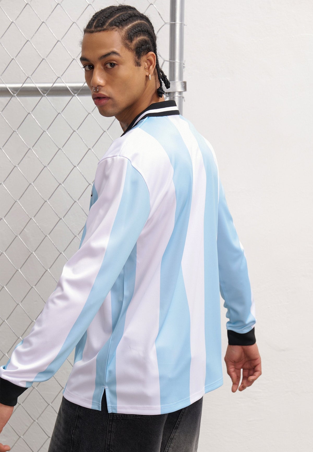 YOURTURN UNISEX - Long Sleeved Top - Light Blue