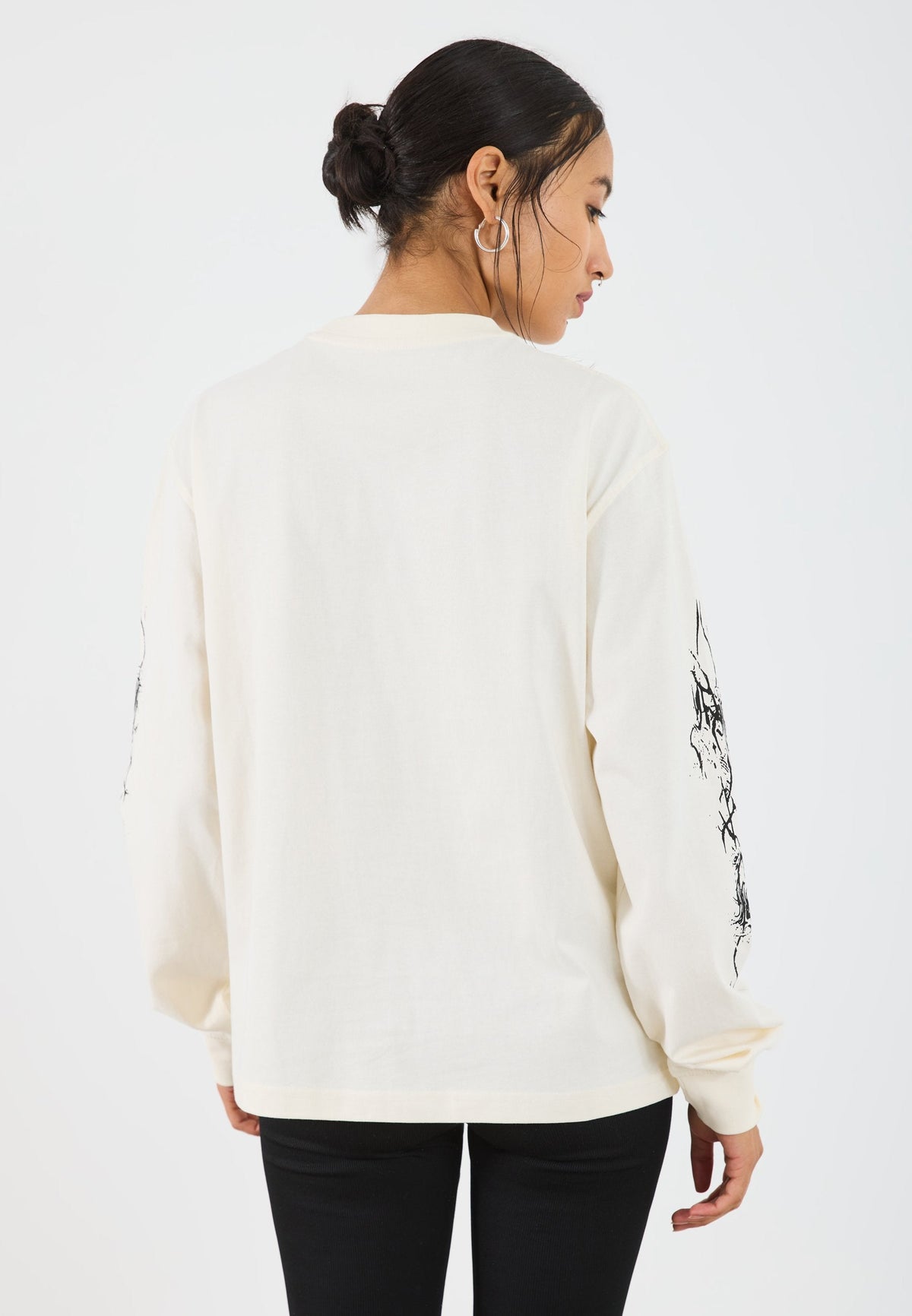 YOURTURN UNISEX - Long Sleeved Top - White