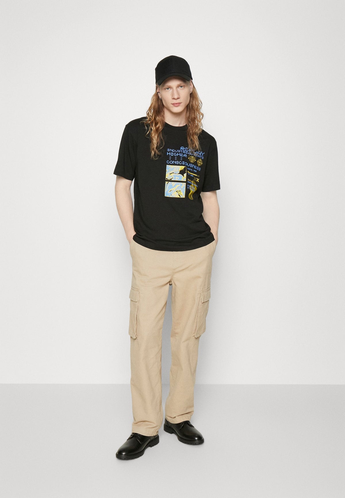 YOURTURN Unisex - Cargo Trousers - Tan