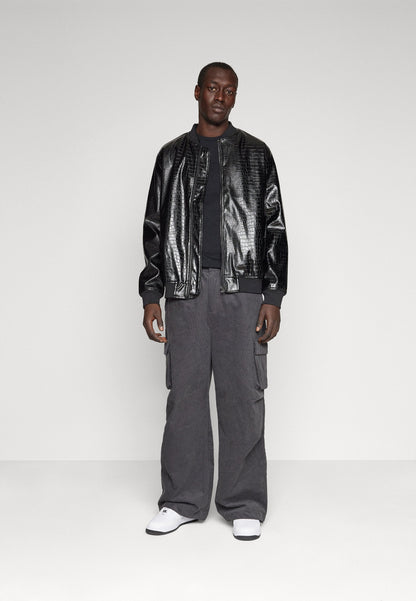 YOURTURN UNISEX - Cargo Trousers - Dark Grey