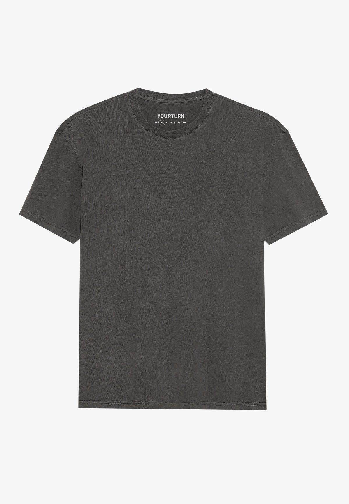YOURTURN UNISEX BASIC GARMENT WASHED - Basic T-shirt - Taupe