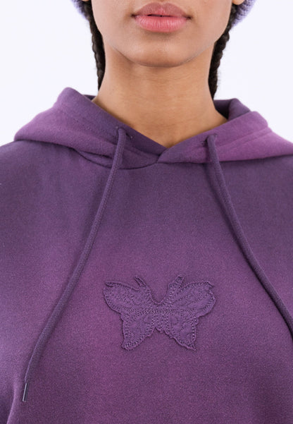 YOURTURN UNISEX - Sweatshirt - Dark Purple