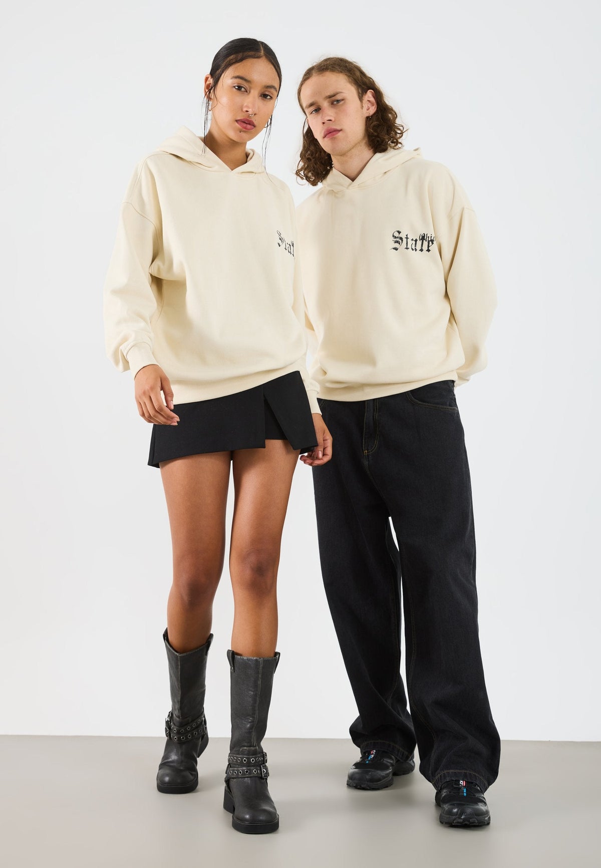 YOURTURN UNISEX - Hoodie - Sand
