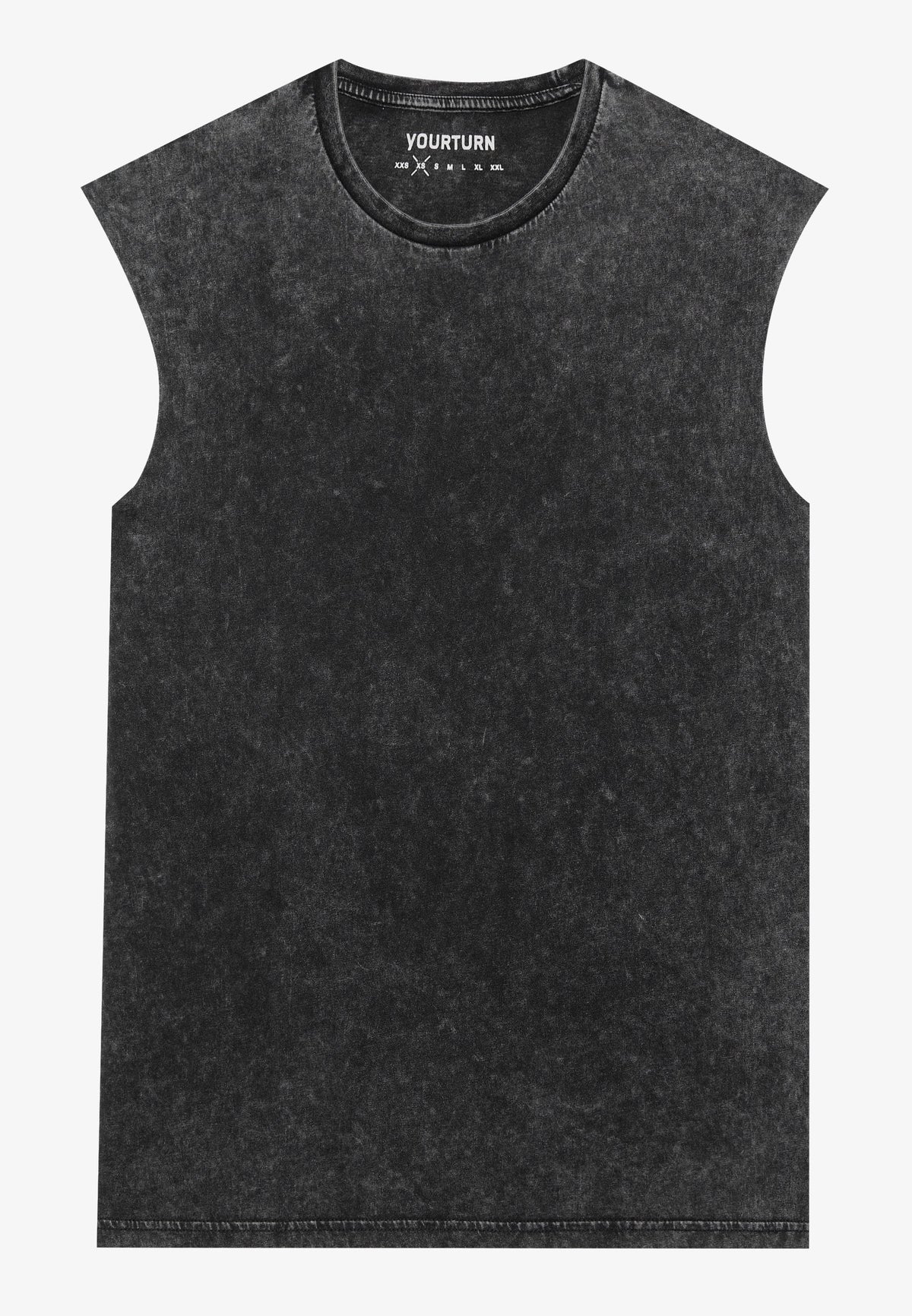 YOURTURN UNISEX 2 PACK - Print T-shirt - True Black/mole